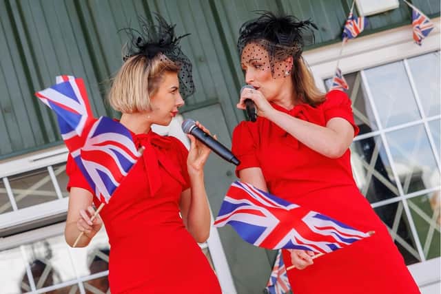 DreamBelles performing at the museum open day.
