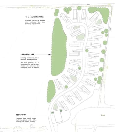 Revised plans for the leisure park near Woodhall Spa | Image: ELDC