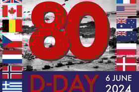 The D-Day commemoration logo.