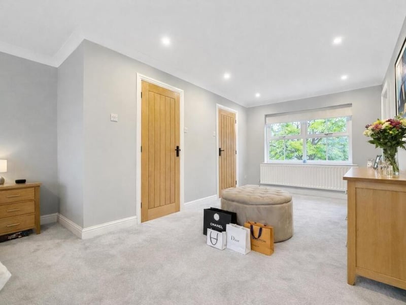 More of the principal bedroom.