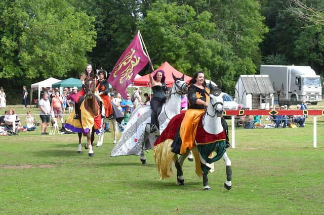 The Medieval Tournament is a highlight of the sanctuary's year.