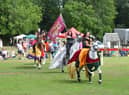 The Medieval Tournament is a highlight of the sanctuary's year.