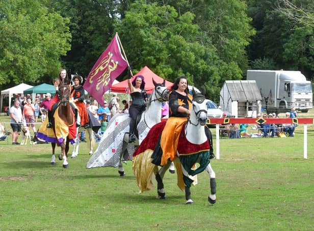The Medieval Tournament is a highlight of the sanctuary's year.