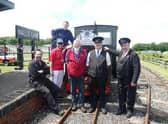 Volunteers at the Lincolnshire Coast Light Railway ready to welcome visitors at the weekend.
