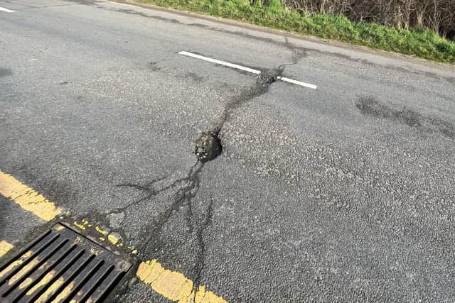 Improvements could be made to the service used by residents to report road issues such as potholes.