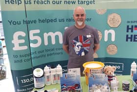 Pete O’Rourke, 58, from Sleaford is one of the many unsung heroes being celebrated during Volunteers’ Week.