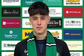 Ben Robson is one of two new signings for Sleaford. Photo: Sleaford Town FC.