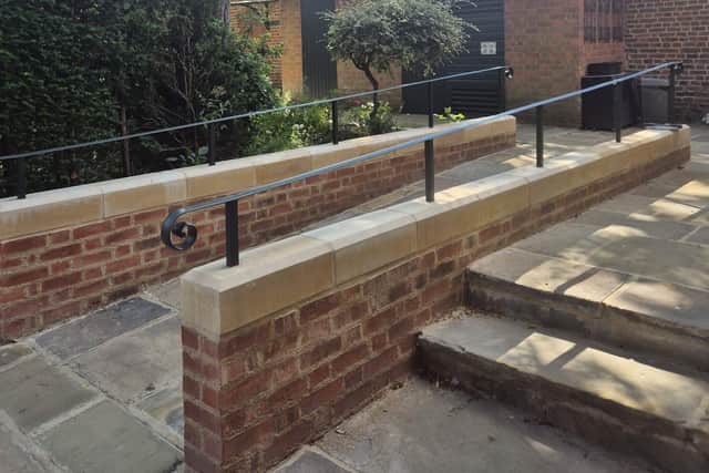 Accessibility was one of the areas that received attention as part of the project.