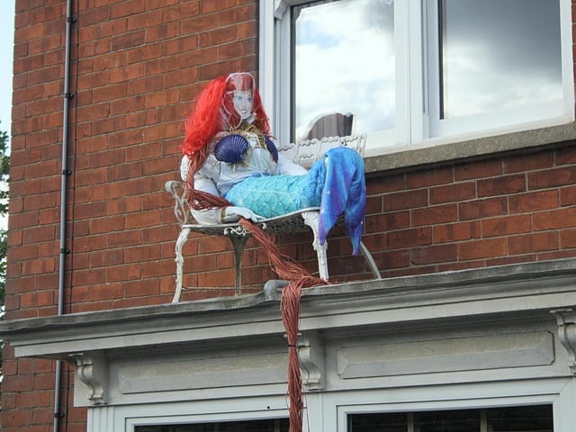 What would King Triton say? The Little Mermaid, along way from home, part of our world.