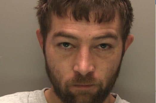 Ashley Till, who is known to visit Mablethorpe, is wanted by police after being recalled to prison for breaching his licence. (PHOTO BY: Lincolnshire Police)