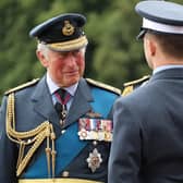 HRH Prince Charles during his visit to RAF College Cranwellin July 2020. Photo: RAF