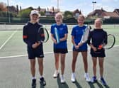 Boston Tennis Club's under 14 girls.