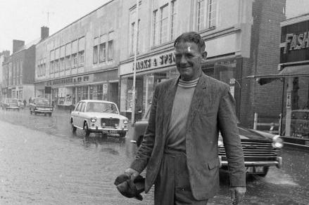 Did you venture into town during the flood?