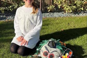 Bellway Pumpkin winner, Maddie, aged 9