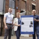 Matthew Snee, West Lindsey District Council, Katherine Stanley, West Lindsey District Council, and Andy Hurley, property owner
