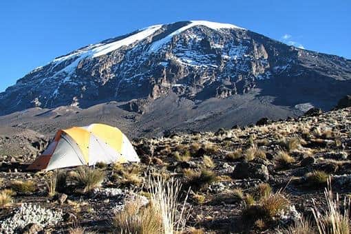 Mount Kilimanjaro in Tanzania, which Dan will bid to conquer in June to fraise money for Cancer Research UK. (PHOTO BY: Ultra Adventures)
