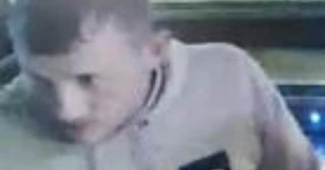 A photo of the man Louth Police want to speak to in connection with a GBH in Louth.