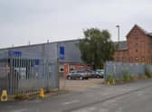 Unit 1 on Maltings Way, recently occupied by RH Displays.