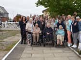 Sleaford Dementia Support Group on their trip to the steam railway.