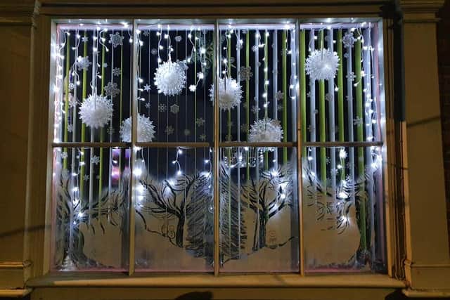 A previous Living Advent Window