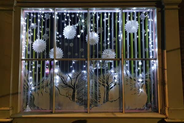 A previous Living Advent Window