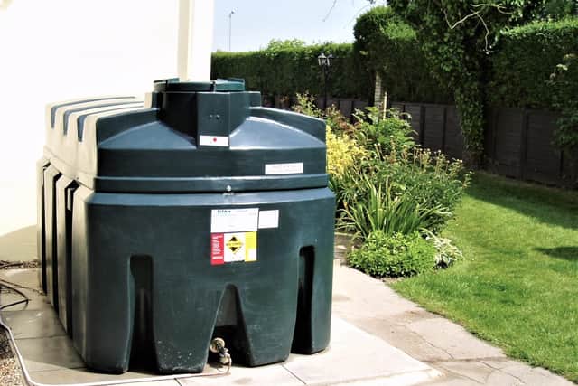 Bunded oil tank