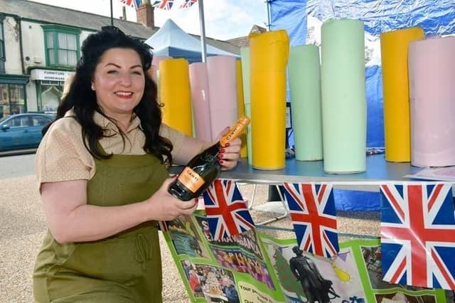 Kelly Marvell of Spilsby Town Events Committee.