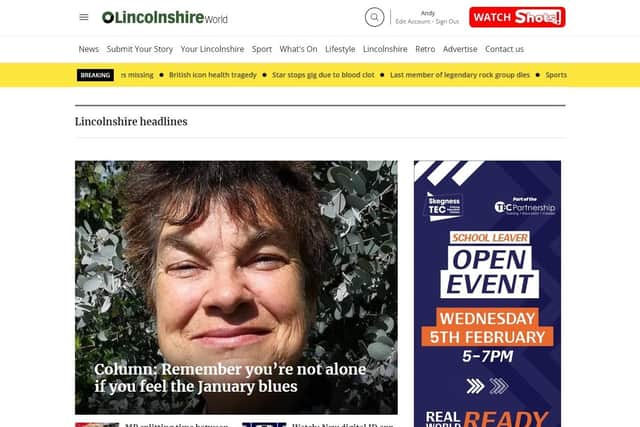 Subscribe to lincolnshireworld.com