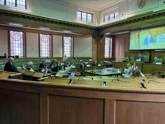 Members of Lincolnshire County Council. Photo: James Turner