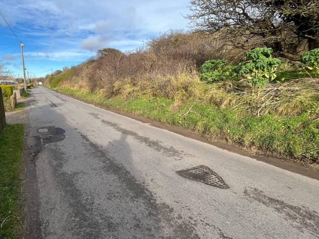 Works are to begin on Old Roman Bank  between Chapel St Leonards and Sandilands Photo: James Turner, LDR