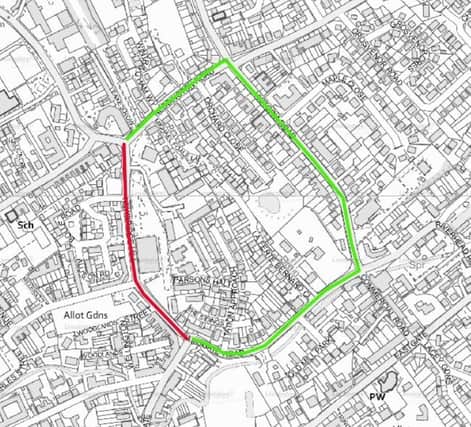 Roadworks set to be carried out on Newbridge Hill, between the junction with Keddington Road and High Holme Road and the junction with Ramsgate.