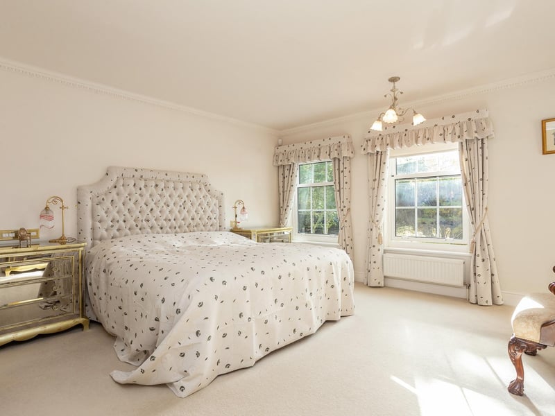The principle bedroom.
