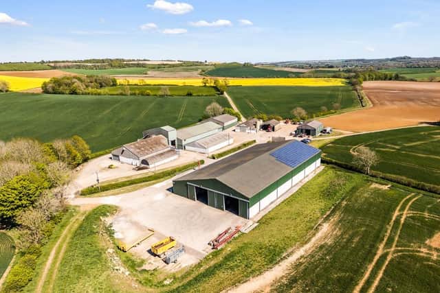 Glebe Farm buildings at Belchford. Photo: Savills