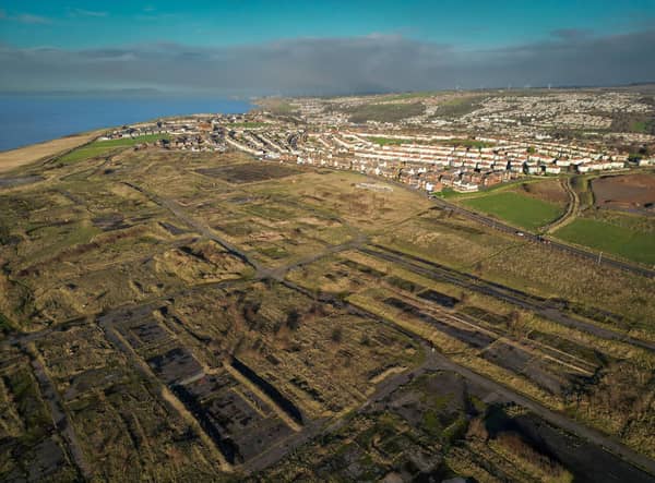An aerial view of the former Woodhouse Colliery site where West Cumbria Mining (WCM) have been given approval to once again extract coal. Picture: Christopher Furlong/Getty Images