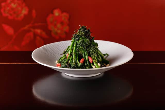 Even the stir-fried broccoli had a unique taste. Image: Hakkasan