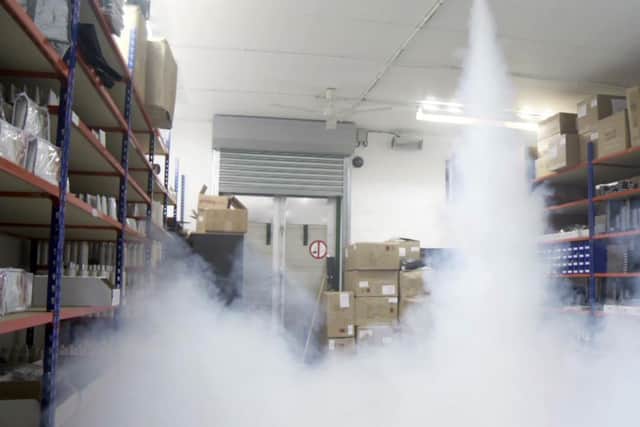 Concept Smoke Screen in action.