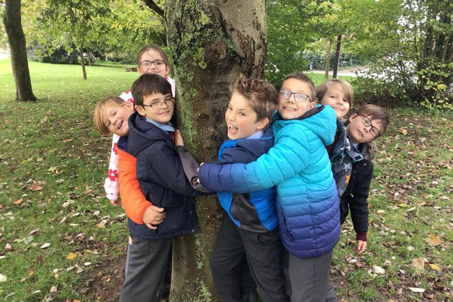 William Alvey School pupils loved their outdoor excursion to plant crocus bulbs. Photo: William Alvey School