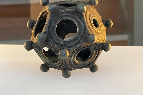 The Roman dodecahedron - courtesy of Norton Disney History and Archaeology Group.