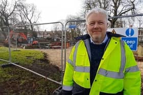 1 Town Clerk Steve Larner overseeing the Tower Gardens transformation