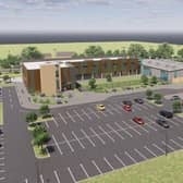 Artist's impressions of the college included in the Skegness Gateway project, which will be partly funded by Skegness' Towns Fund