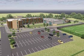 Artist's impressions of the college included in the Skegness Gateway project, which will be partly funded by Skegness' Towns Fund