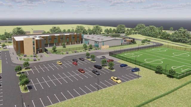 Artist's impressions of the college included in the Skegness Gateway project, which will be partly funded by Skegness' Towns Fund