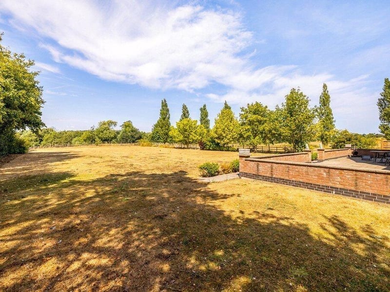 Rear gardens.