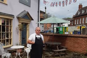 Barry Jenkinson, owner of the Bridge cafe.