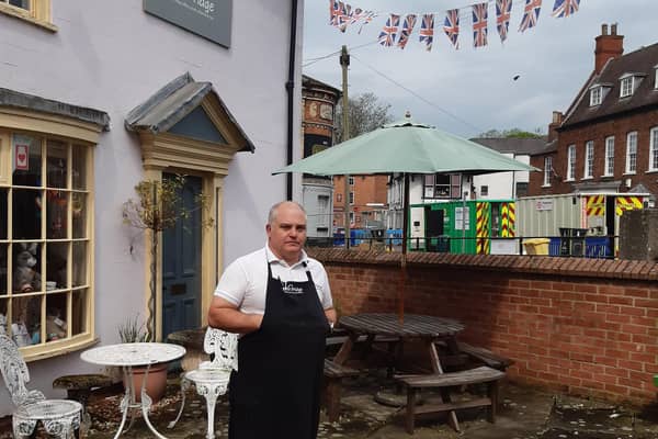 Barry Jenkinson, owner of the Bridge cafe.