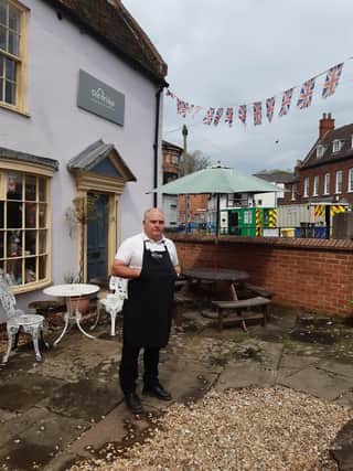Barry Jenkinson, owner of the Bridge cafe.