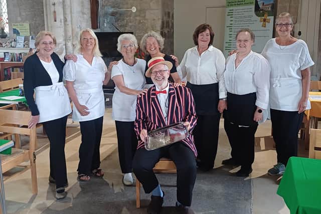 The Breakfast Gang. They will be serving at The Midsummer's Tea at Great Hale Church this coming Saturday June 21 from 2.30pm.