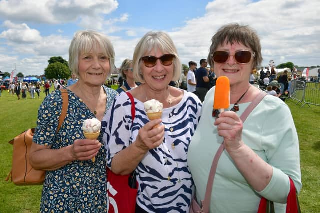 Oh what a scorcher! The sun finally came out for the Lincolnshire Show.
