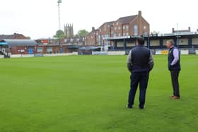 Richard Kane and Matt Boles want to see the fans back at Gainsborough Trinity in big numbers.