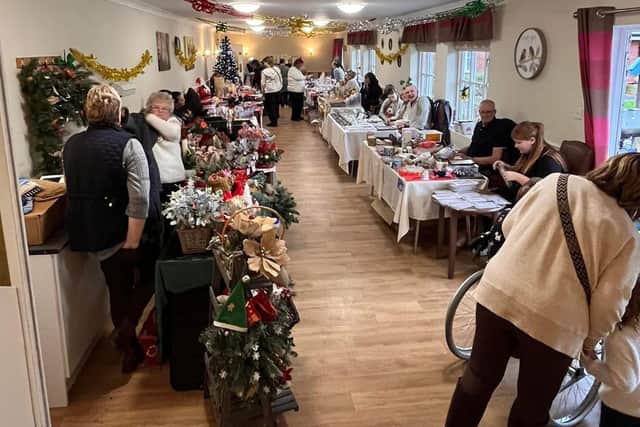 Last year’s HC-One Altham Court Christmas Fair event